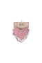 Pack of 2 - Bandana Bib Adjustable Snap Nickel Free - 5
