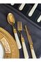 Cutlery Set 30 Pieces for 6 People Marta Beige Gold - 6