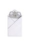 Kids 3D Organic Cotton Woven Hooded Towel - 2