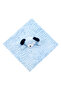 Security Toy Sherpa Blanket- Bear, Blue, 0-1 Year, 33 x 33 cm - 2