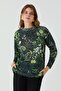 Printed Sweater Green