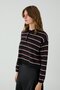 Oak Striped Sweater Black - 4