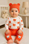 Bear with Ears 100% Cotton 3-Piece Baby Boy Set