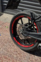 Red Color 12 Pcs Wheel Rim Stripe Sticker Set for Cfmoto 250Sr - 3