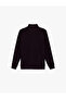 Regular Fit Long Sleeve Half Zip Sweatshirt - 2
