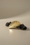 Gold Color Metal Rubber Buckle with a Figure of a Stomach - 2
