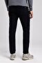 Pierce Regular Waist Slim Fit Straight Leg Navy Blue Men's Trousers - 3