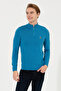 Men's Cobalt Blue Sweater 50254065-Vr077 - 3