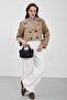 Osa Belt Detailed Crossbody Bag Black - 5
