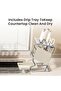 Knife Block Without Knives 2 in 1 Universal Square Knife Holder for Kitchen - 5