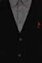 Men's Black Basic Knitwear Cardigan 50253442-Vr046 - 6
