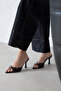 Franco Women's Heeled Patent Leather Sandals Brown - 2