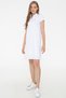 Women's White Knitted Dress 50245198-Vr013 - 3
