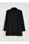 Lcw Modest Black Gathered Oversize Women's Shirt Tunic - 6