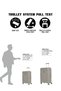 Flystra 2-Piece Hardside Luggage Set – 10/30KG, 8-Wheel Polypropylene Travel Suitcases - 7
