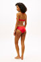 Women's Halter Neck Orange Bikini Top - 6