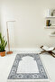 Premium Soft Extra Soft Textured Furry Digital Printing Non-Slip Base Prayer Mat Cover Gift 75X120 - 2
