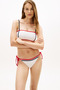 Women's String Side Tie Ecru Bikini Bottom