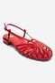 Liss Red Skin Women's Sandals - 3