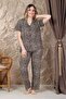 Women's Cotton Trousers Pajama Set - 8
