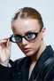 Guxxe Women's / Girls' Cat Eye Blue / Black Sunglasses - 8