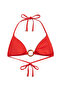 Women's Triangle Rp Orange Bikini Top - 7