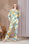 Women's Cotton Trousers Pajama Set - 5