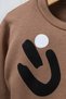 Rocha Baby Smile Printed 2-Piece Baby Set - Cotton Sweatshirt Set with Patterned Pants - 7