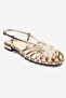 Liss Gold Skin Women's Sandals - 3