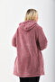 Winter Fleece Coat Long Welsoft Dried Rose - 2