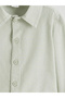 Lcw Baby Green Long Sleeve Baby Boy Shirt and Trousers - 7