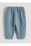 Lcw Baby Beige Baby Boy Muslin Shirt and Pants - 6