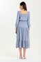Beli Belted Square Neck Summer Slit Dress - 8