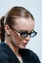 Guxxe Women's / Girls' Cat Eye Blue / Black Sunglasses - 7