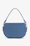 101 Blue Women's Bag with Shoulder Bag Zippers and Lined Internal Compartments - 2