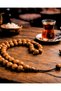 Andiz Prayer Beads / Scented / 11 mm / Sphere Cut / Natural Wood Handmade / Special Series Men's Prayer Beads - 2
