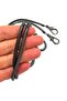 125 cm Smoked Color Worm Model Bag Chain with Hook - 2