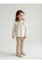 Beige Embroidery Patterned Spanish Style Baby Girl Blouse and Leggings (S6)