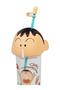 Crayon Shinchan Water Bottle with Straw 500 ml - Blue - 4