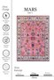 Pink Authentic Ethnic Patterned Carpet - Vintage Turkish Motif Bohemian Living Room Carpet 71 - 6