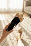 Amon Gold Bow-Tie (7 cm Heel Length) Pointed Toe Heeled Shoes - 5