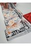 Luxury Voile Silk Shawl Hijab Foulard Scarf Shawl Floral Rose Rose Pattern 90 X 180 cm