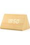 GEARNIK Digital Alarm Clock Wooden Alarm Clock