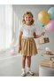 Girl's Elastic Waist Flared Sequin Skirt - 2