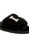 Women's Fur Sliders In Pink - 4