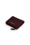 Burgundy Genuine Leather Small Size Coin Purse Women's Wallet // Grd260226Wt1757 - 3