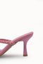 Vesper Rosa Women's Thin Heeled Slippers 00121904 Pink Rustic - 3