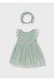 Baby Girl Dress with Headband Tulle 1905 - 5