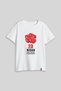 23 April Children's Day Printed Crew Neck White Children's T-Shirt T-Shirt