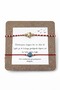 Unisex Set of 2 Marteniçka Lucky Bracelets - with Clover and Evil Eye Beads